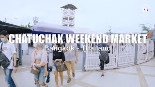 Walking Tour in Chatuchak Weekend Market Bangkok Thailand | The Journey Walker