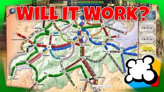 Ticket to Ride Switzerland - Accidental No Country Challenge!