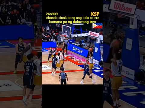 Rhenz Abando grabe ang ginawa, import ng kalaban bumilib.