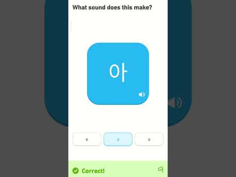 Beginner Learning Korean Language with Duolingo ✨💚