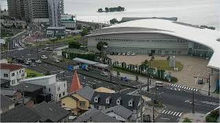 島根県立美術館・袖師交差点