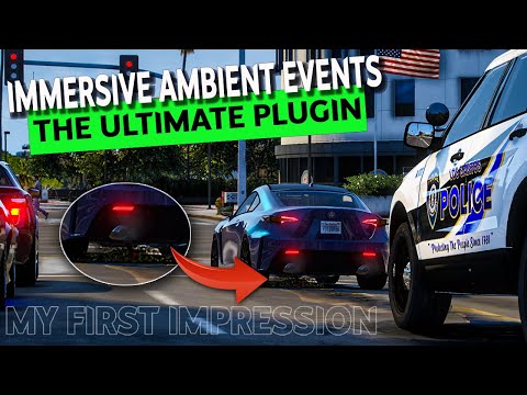 New Immersive Ambient Events In GTA 5 LSPDFR - A First Look!