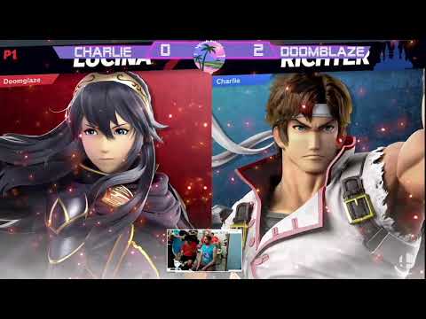 Smash Island 2: Doomblaze (Lucina) vs Charlie (Simon) | Losers Finals