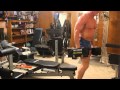 Dean Colfax Bodybuilder athlete weightlifting triple set