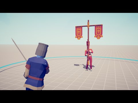 BANNER BEARER vs EVERY UNIT - Totally Accurate Battle Simulator TABS