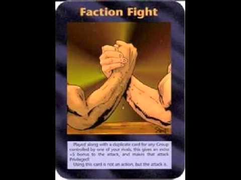 Illuminati Card #316 - Faction Fight