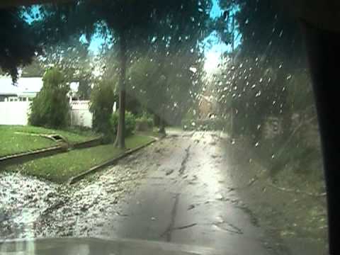 Hurricane Irene Damage driving around Fairhaven Mass 2011