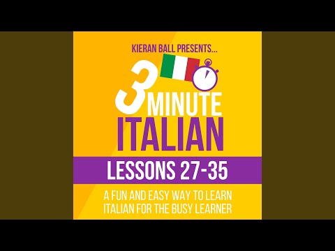 Italian Lesson 34d