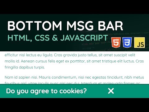 Creating a Left Side Floating Navigation Bar Web Design UX Tutorial