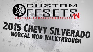 NorCal Mod on a 2015 Chevy Silverado 1500 - How to trim the fenders to make clearance