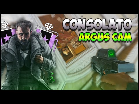 USATE le ARGUS CAM di ZERO su CONSOLATO!! | Rainbow Six: Siege ITA