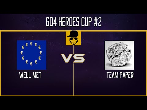 Heroes of the Storm Go4Heroes Cup 2 Finale [2] | Well Met vs. Team Paper