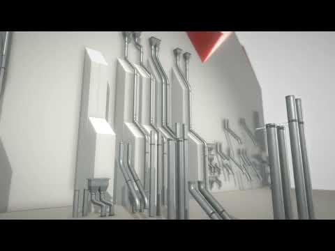 Modular Roof Gutter Pipe Construction Kit - Perspective 5