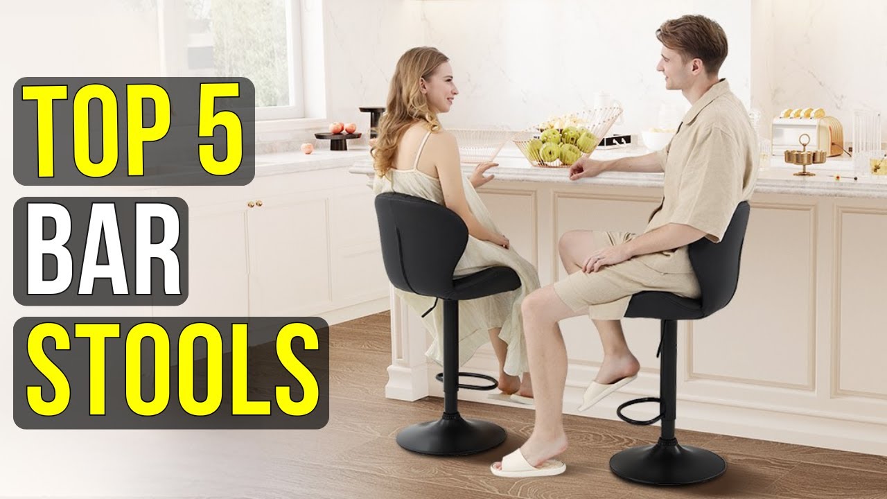 🪑 Top 5 Best Bar Stools 2026 ✅ Stylish, Comfortable & Worth It!