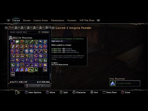 Neverwinter Small Test Critting Insignia Powder