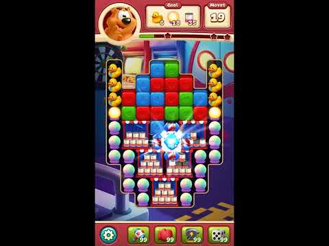 Toon Blast Level 6431 - NO BOOSTERS 🐻🐺🐱 | SKILLGAMING ✔️