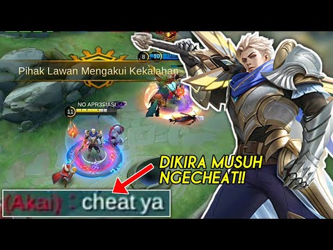 DIKIRA MUSUH NGECIT, KETIKA ALUCARD DIPERCAYA TEAM DOUBLE BUFF - MOBILE LEGENDS ALUCARD NEW GAMEPLAY