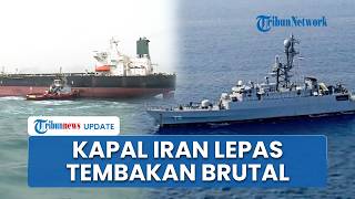 Kapal Perang Iran Beraksi! Tembaki Kontainer yang Abaikan Peringatan IRGC, Bagian Anjungan Remuk