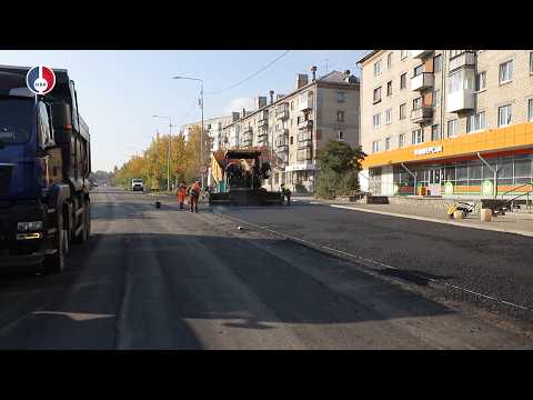 На улице Победы продолжается капитальный ремонт проезжей части
