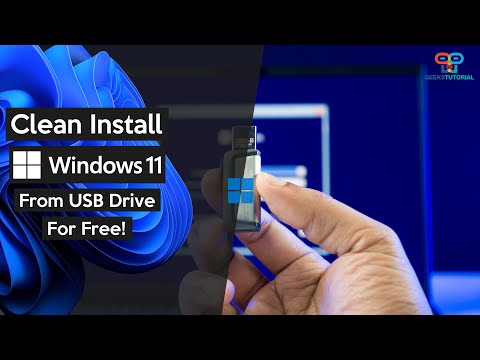 How to Clean Install Windows 11 From USB Flash Drive (Complete Tutorial)