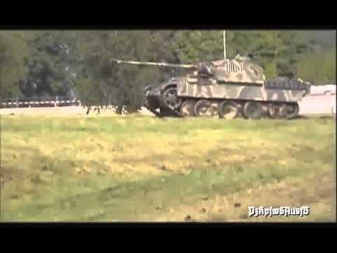 Panzer V Panther Ausf  G sound on the max RPM