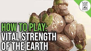 How to play the first turns as VITAL STRENGTH OF THE EARTH in SPIRIT ISLAND