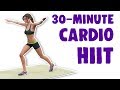 30 Minute No Equipment Cardio HIIT Workout Full Body