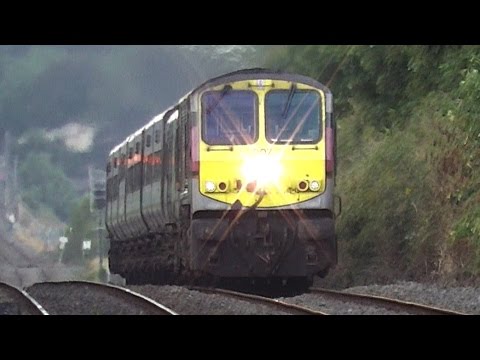 IE 201 Class Locomotive 207 + Enterprise 9001 - Donabate, Dublin