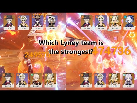 Testing 5 Lyney Teams - Which one is the Strongest? | Genshin Impact