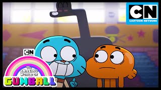 Gumball and Darwin meet a sinfully boring person | The Stories | Gumball | Cartoon Network