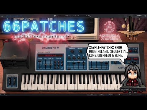 Arturia Emulator II: Analog & Digital Synthesizers Patches | Vintage | Neo |