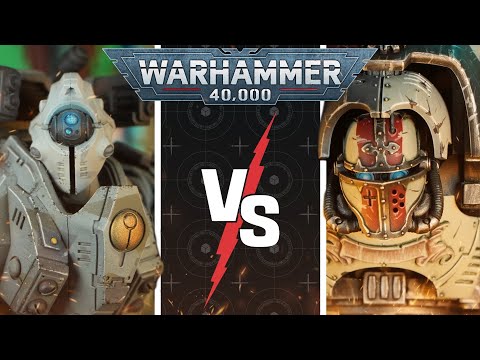 *NEW CODEX!* Imperial Knights vs T'au Empire | Warhammer 40k Battle Report
