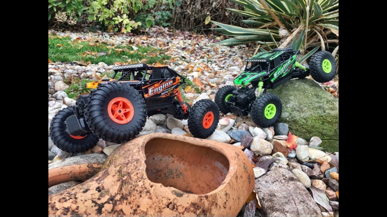 RC crawler Engine 1:18, zelená