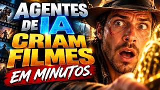 APENAS 1 PROMT AGENTES DE IA CRIAM VÍDEOS E FILMES EM MINUTOS