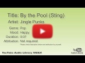 By The Pool Sting Jingle Punks Pop Happy YouTube Audio Library BGM