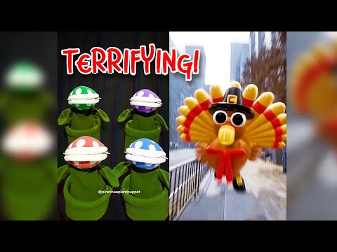 Piranhaa Plants being TERRIFIED for over 20 minutes straight