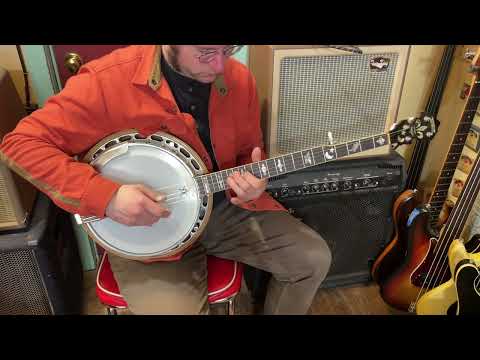 1990 Bob Rock (Pennsylvania) RB-2 Archtop Mastertone-Style 5-String Resonator Banjo (VIDEO! Fresh Work, Ready) image 24
