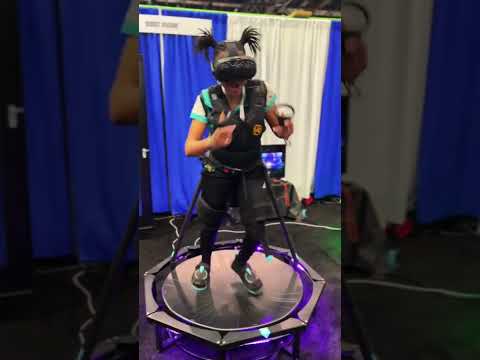 How immersed you can get using the #katwalkvr treadmill is unbelievable. #metaverse #plexii #explore