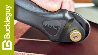 Easy tool for cutting leather and canvas