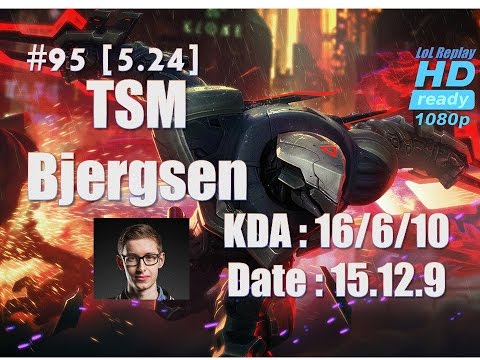 15.12.9 TSM Bjergsen Mid Lane Zed(vs Ekko) Hardcarry[1080p]#95