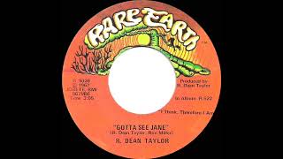 1968/1971 R. Dean Taylor - Gotta See Jane