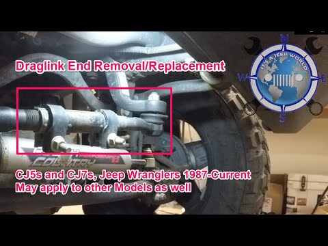 Jeep Wrangler JK / JKU Draglink End Removal and Replacement - It's a Jeep World (DIY)