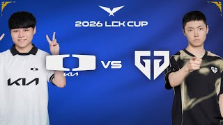 DK vs GENG, SHOWMAKER CONTRE CHOVY (LCK Cup 2026)