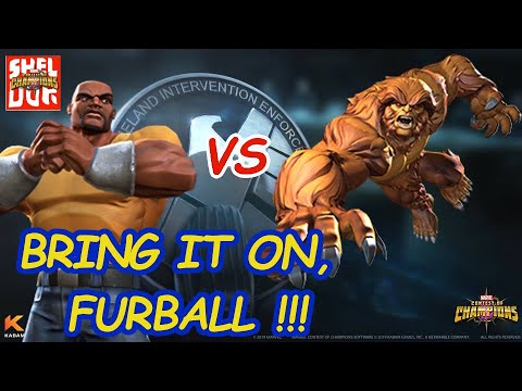 MCOC Polska - 4* Luke Cage vs Sasquatch - Canadian Difficulty