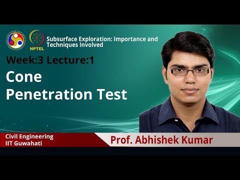 Subsurface exploration Importance and techniques involved Intro Video