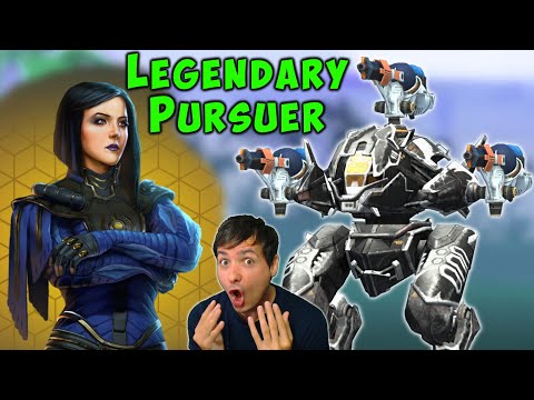 Endless Stealth? NEW Legendary PURSUER Pilot - War Robots Mk2 Gameplay WR