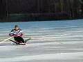 Rowing on ice