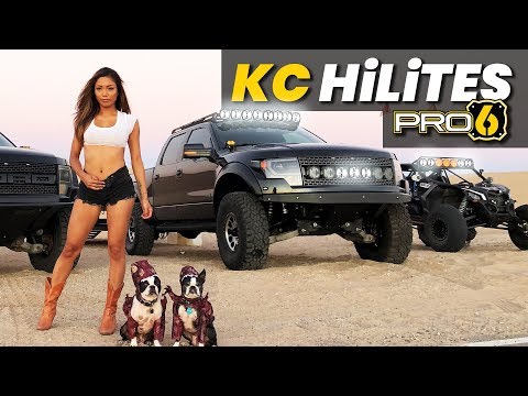KC HiLites PRO6 Light Bar Systems