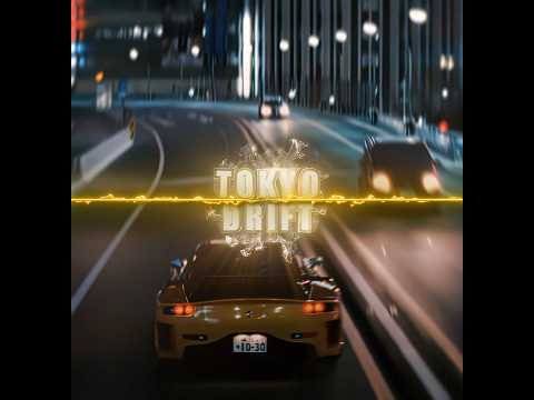 It's In My DNA - The Fast and The Furious: Tokyo Drift Edit | af1 (slowed and reverbed)#shorts