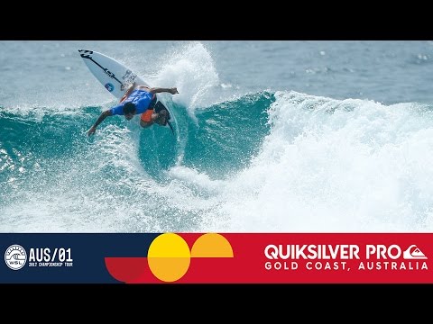 Parkinson vs. Ferreira vs. Duru - Quiksilver Pro Gold Coast 2017 Round One, Heat 9
